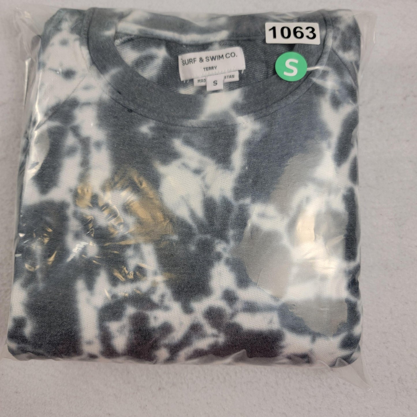 2 Pack Page & Tuttle/Surf & Swim Co Pullovers Gray & Tie Dye Sz S
