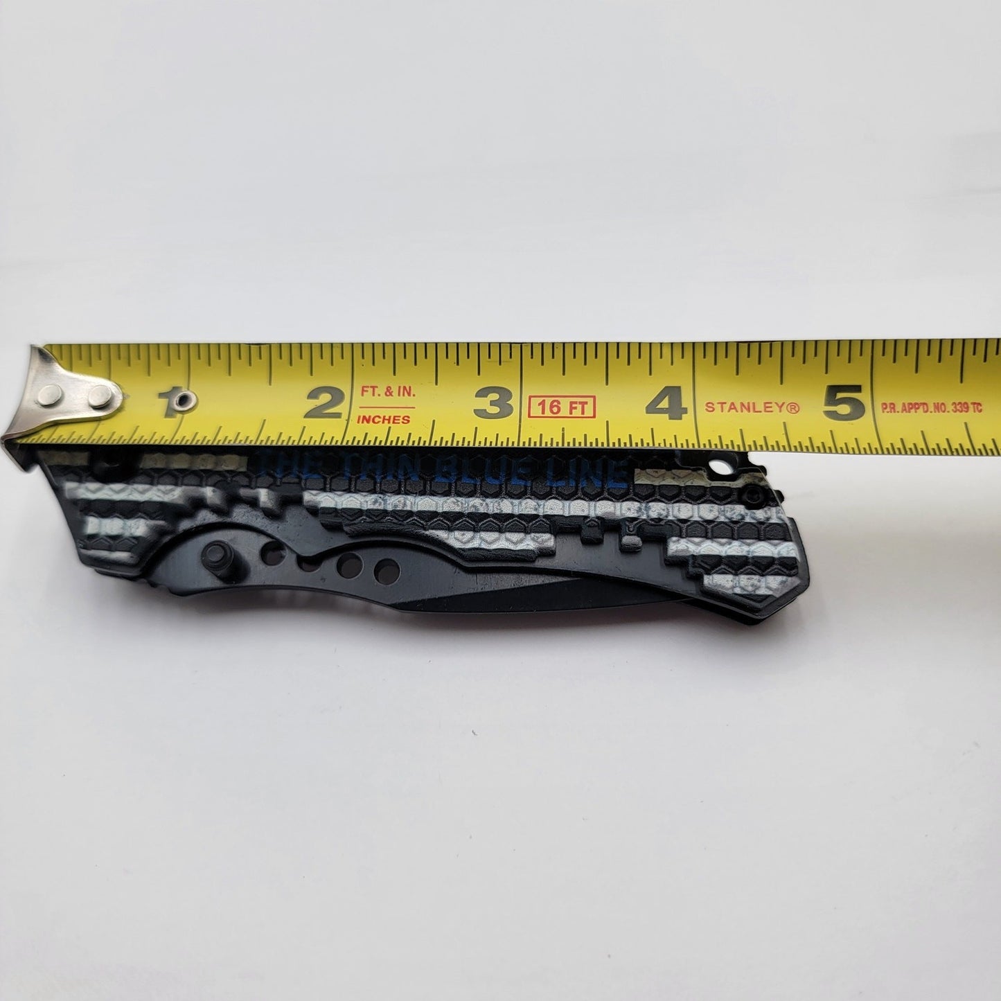 The Thin Blue Line Limited Edition 4.5" Folding Pocket Knife7