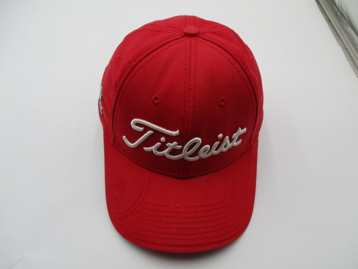 St. Louis Cardinals Hat Cap Strap Back One Size Red MLB Baseball Mens Titleist10