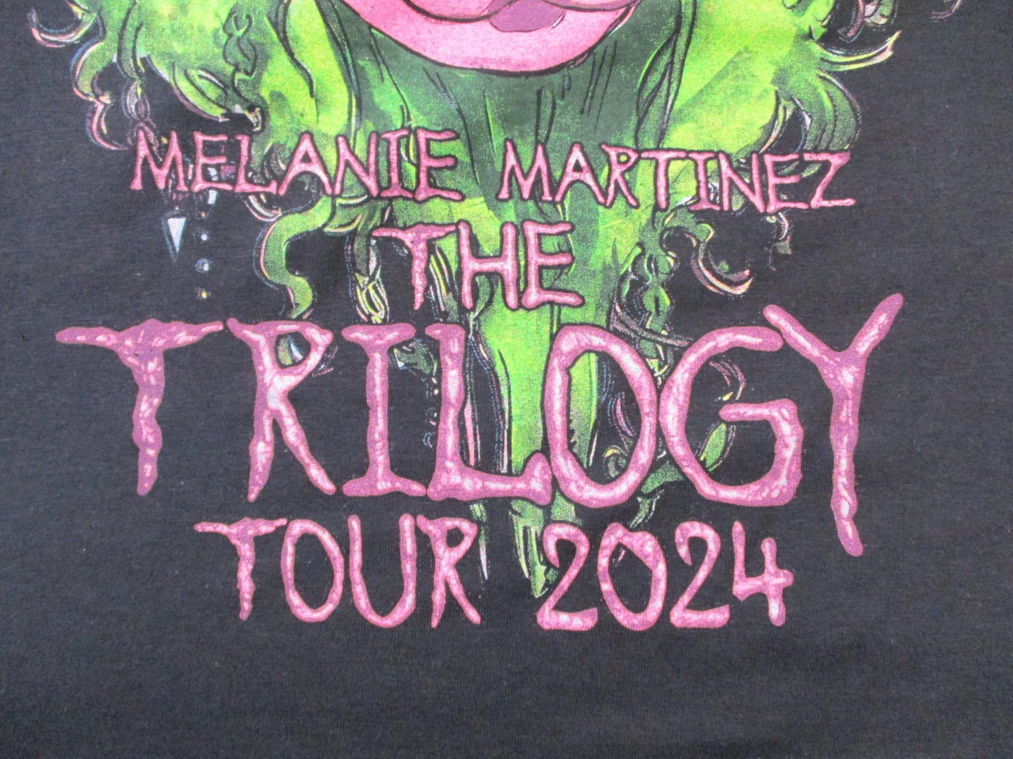 Melanie Martinez The Trilogy Tour 2024 Concert Tee Unisex Med New Black 1539402