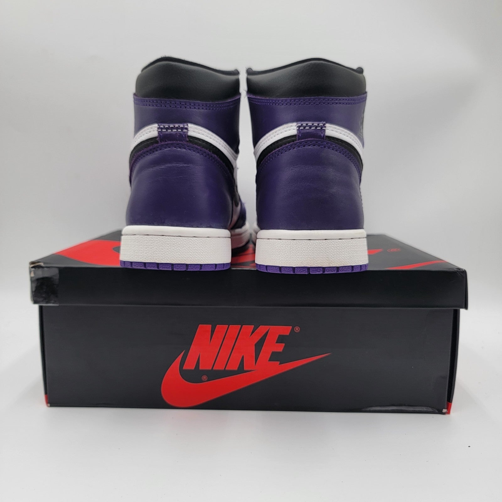 Air Jordan 1 Retro High OG Court Purple 2.0 555088-500 Men's 8 OG All Preowned3