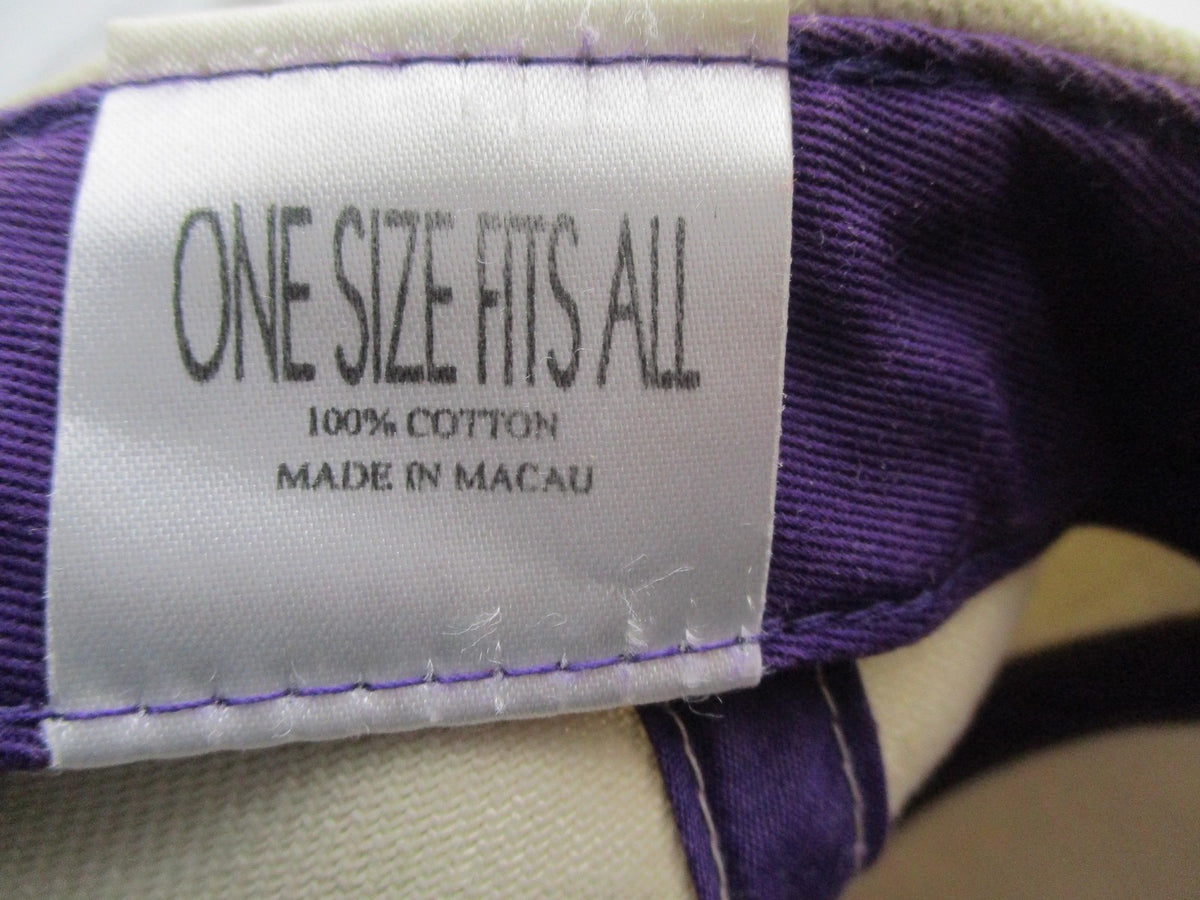 LSU Tigers Hat Cap Strap Back One Size Beige NCAA Football Twins Enterprise Mens11