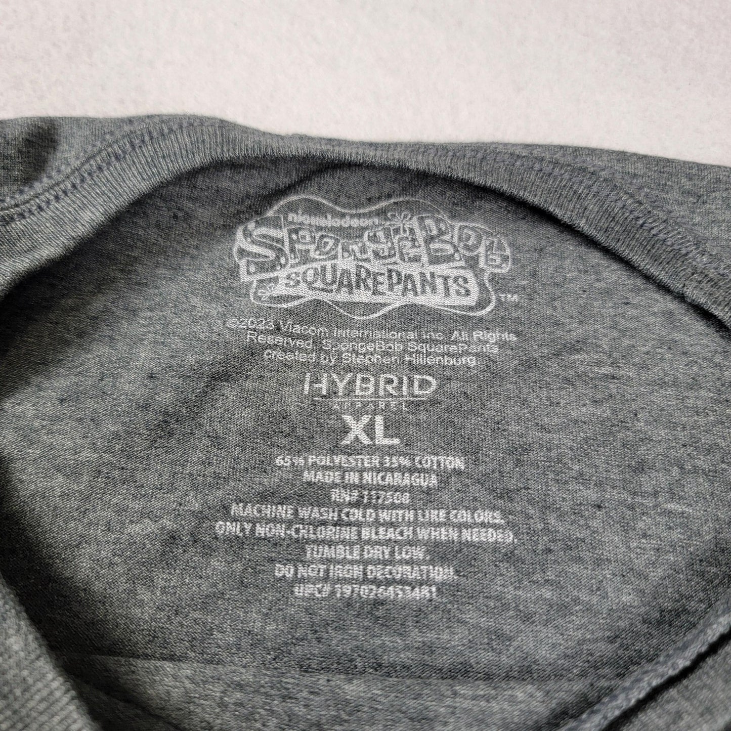 The Office Schrute Farms & SpongeBob Shirts Mens XL Lot of 2 Black Gray