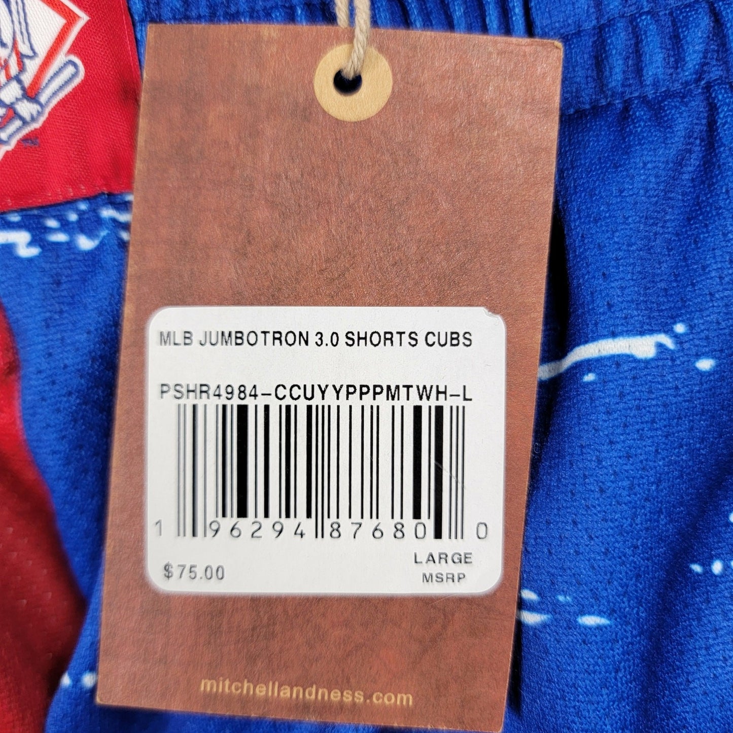 Mitchell & Ness Chicago Cubs Jumbotron 3.0 Shorts Men’s Large MLB Cooperstown4