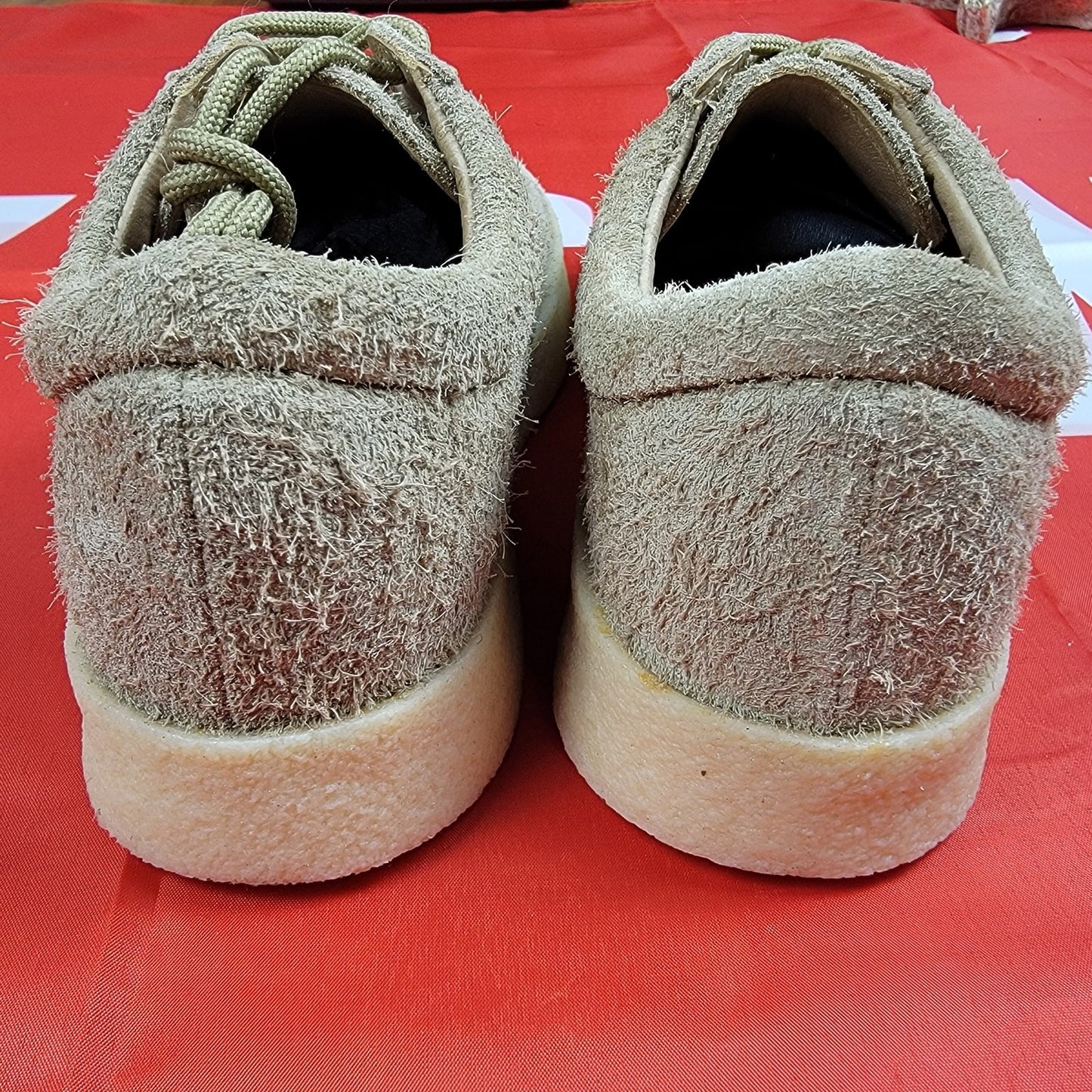 Yeezy Season 6 Thick Shaggy Suede Crepe 'Taupe' (Sz 38)2