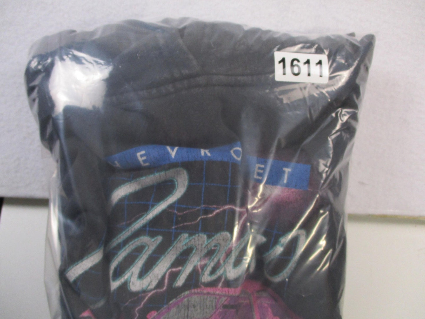 Chemistry Hoodie Mens Large Black Fleece Sweatshirt "1969" Camaro Retro Graphic10