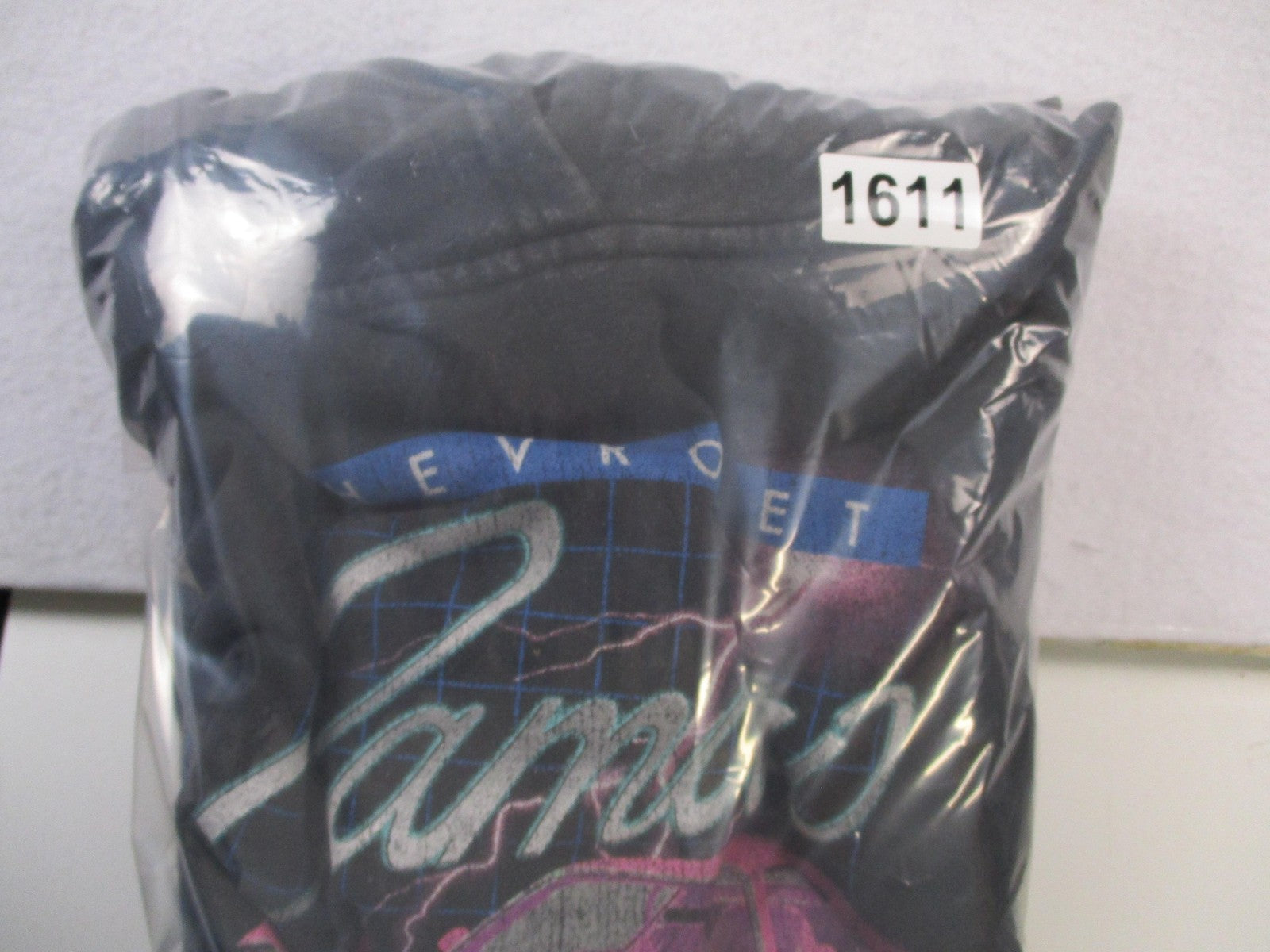 Chemistry Hoodie Mens Large Black Fleece Sweatshirt "1969" Camaro Retro Graphic10