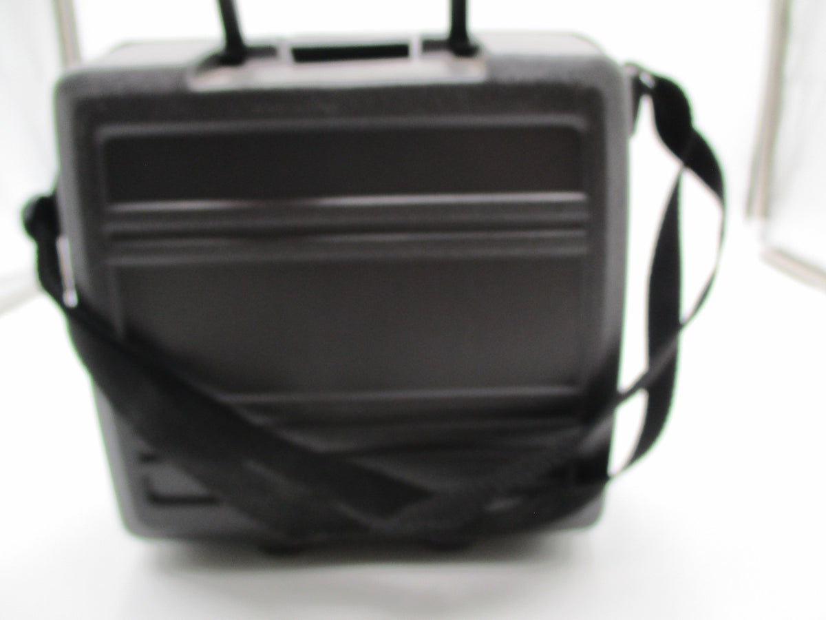 Vintage Aladdin Mini-Cooler Insulated Lunch Box Carrier Black 8.5x10 USA 776024