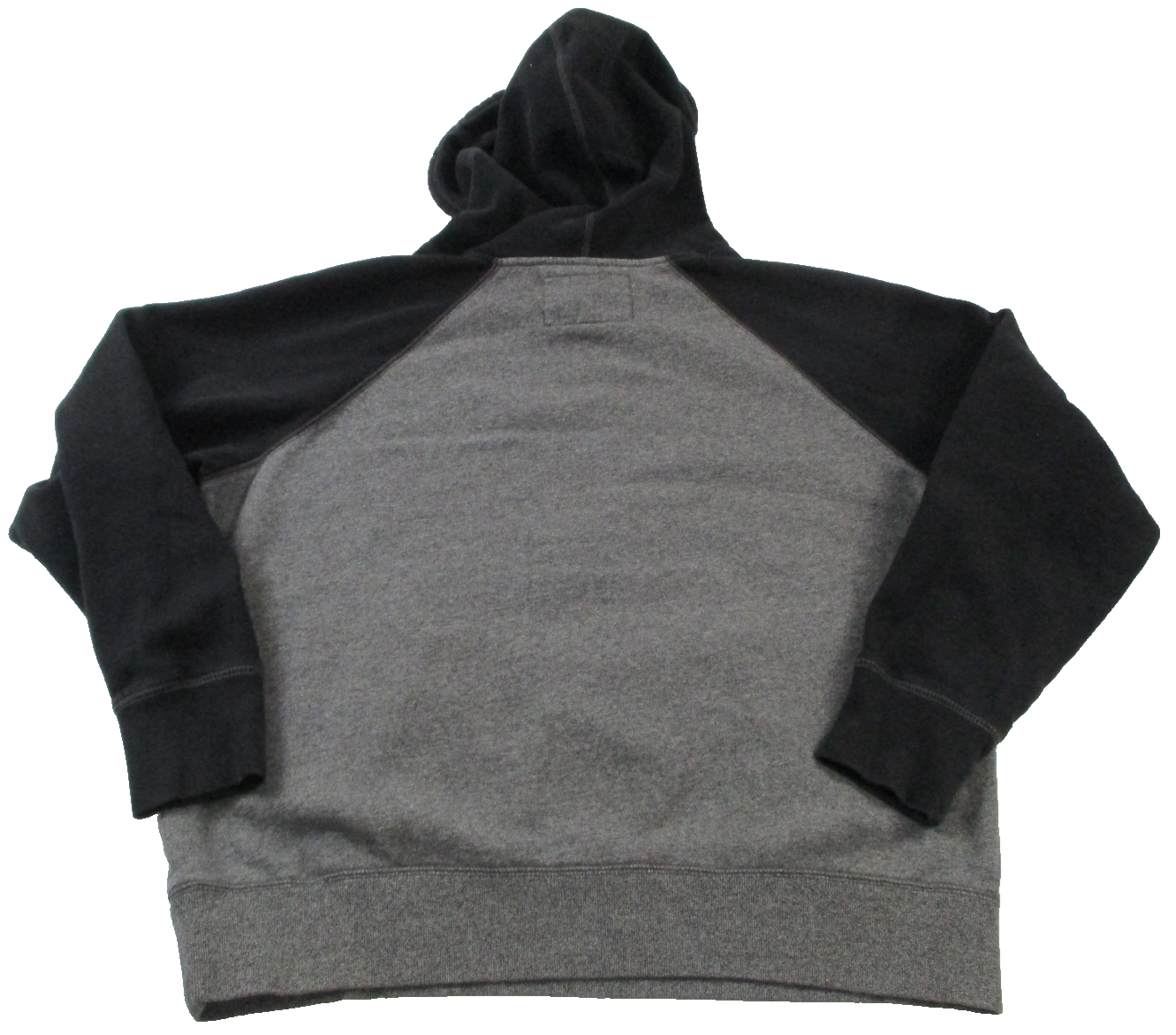 American Eagle Outfitters Hoodie Mens Large Gray Fleece Sweatshirt Eagle Graphic1