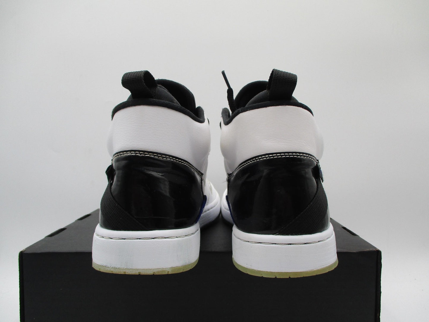 Air Jordan Fadeaway 'White Concord' Sz 11.5 Mid Basketball Shoes AO1329100 1H47