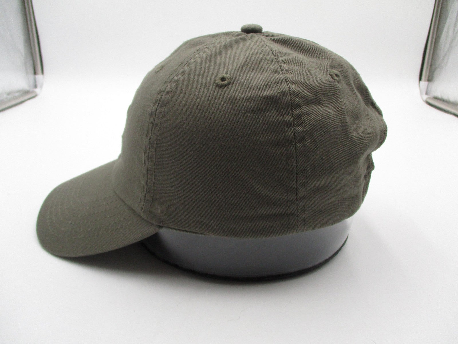 Kick Back Hat Cap Strap Back Mens One Size Green Embroidered Dad Baseball Twill2