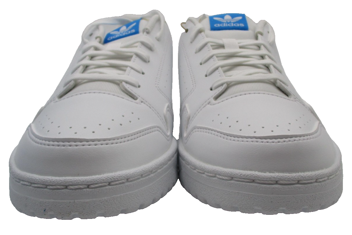 Adidas NY 90 J Shoes Youth Size 6.5 White Blue Low Top Sneakers GZ18754