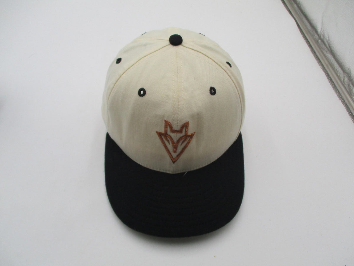 Fox Valley Hat Cap Fitted Mens 7 1/4 White Black Baseball 59FIFTY New Era9