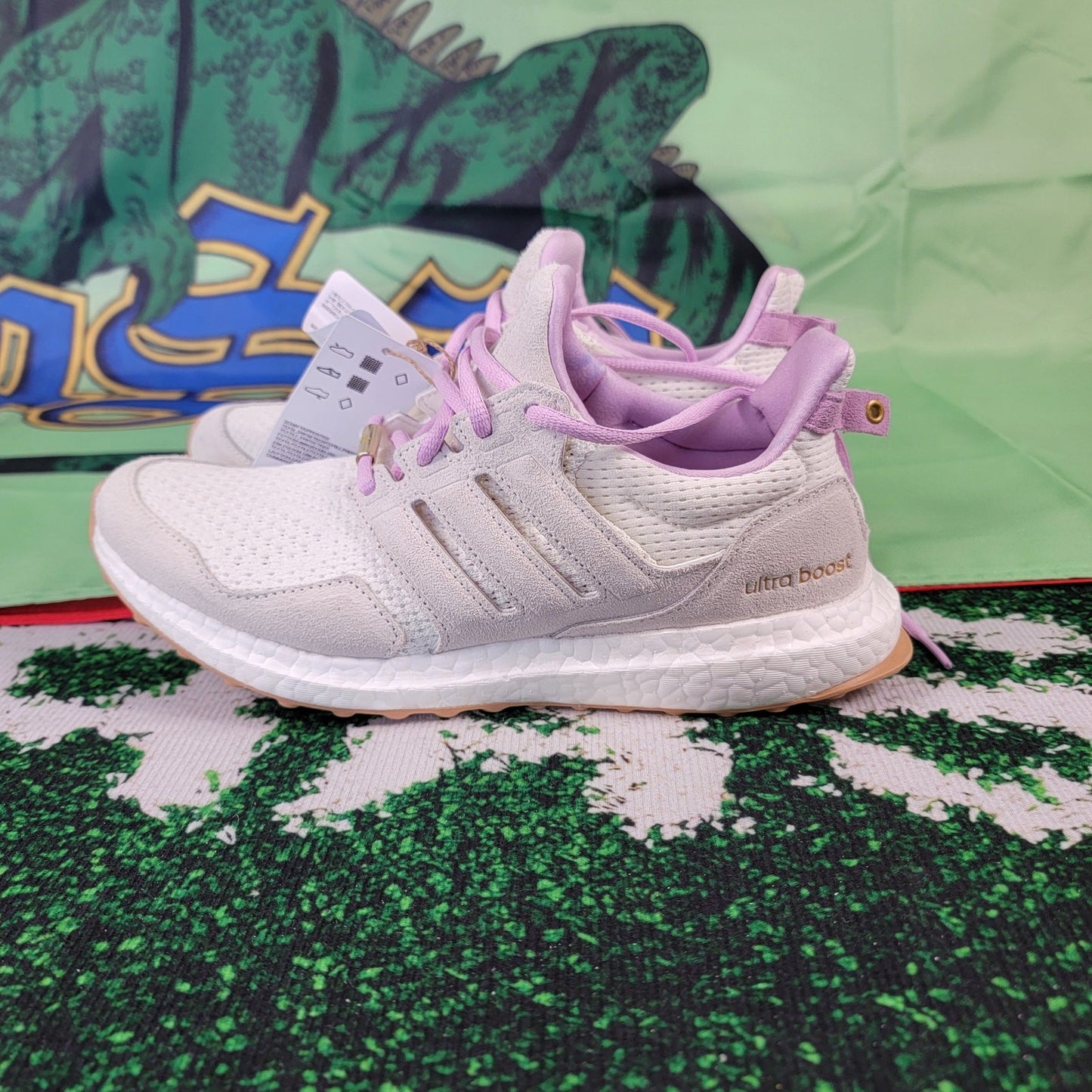 Adidas Wmns UltraBoost 1.0 'Off White Lilac' Sz 8 ID96651