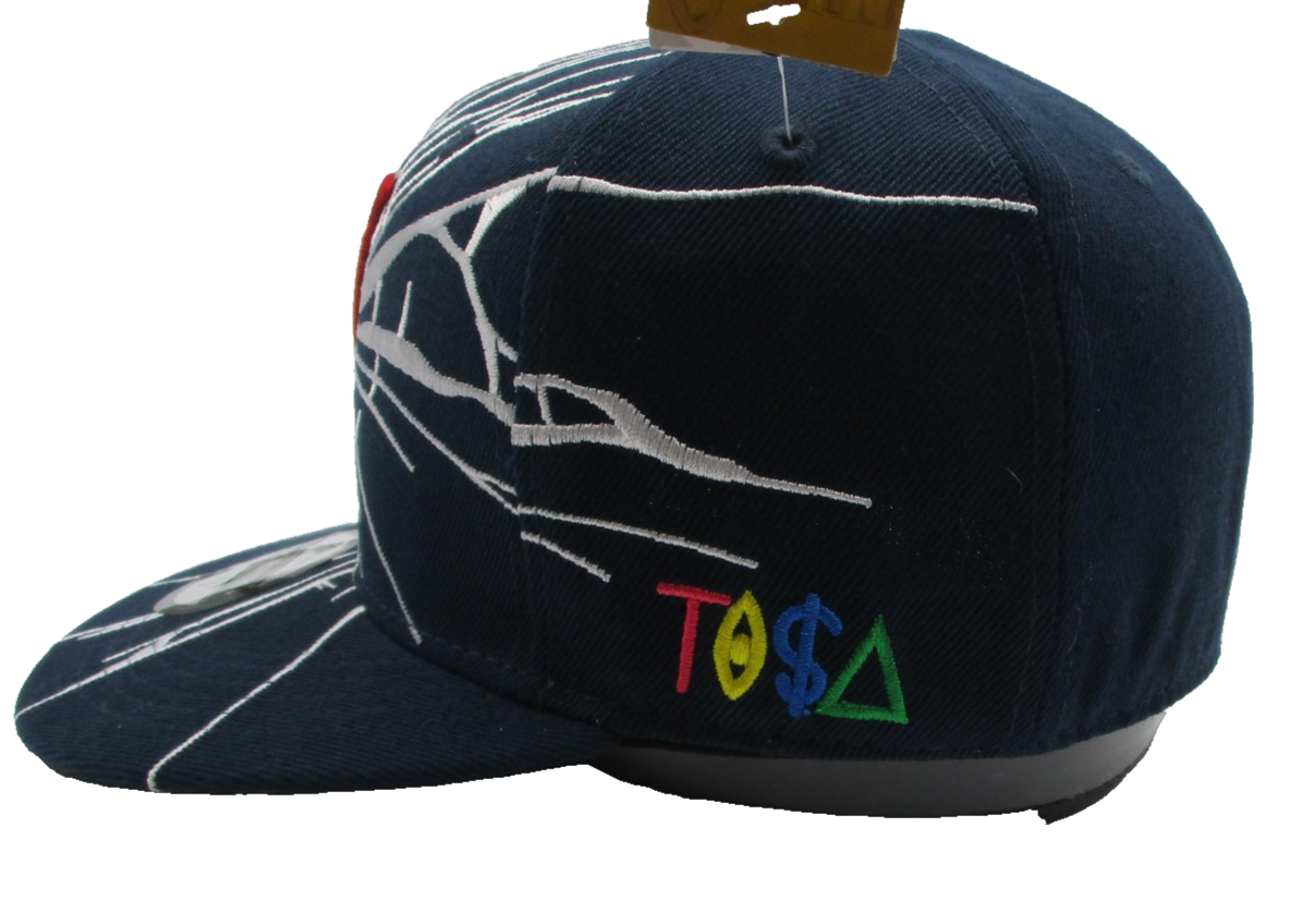 Washington Black Senators Hat Cap Fitted Mens 7 Negro Leagues Baseball TISA HGC1