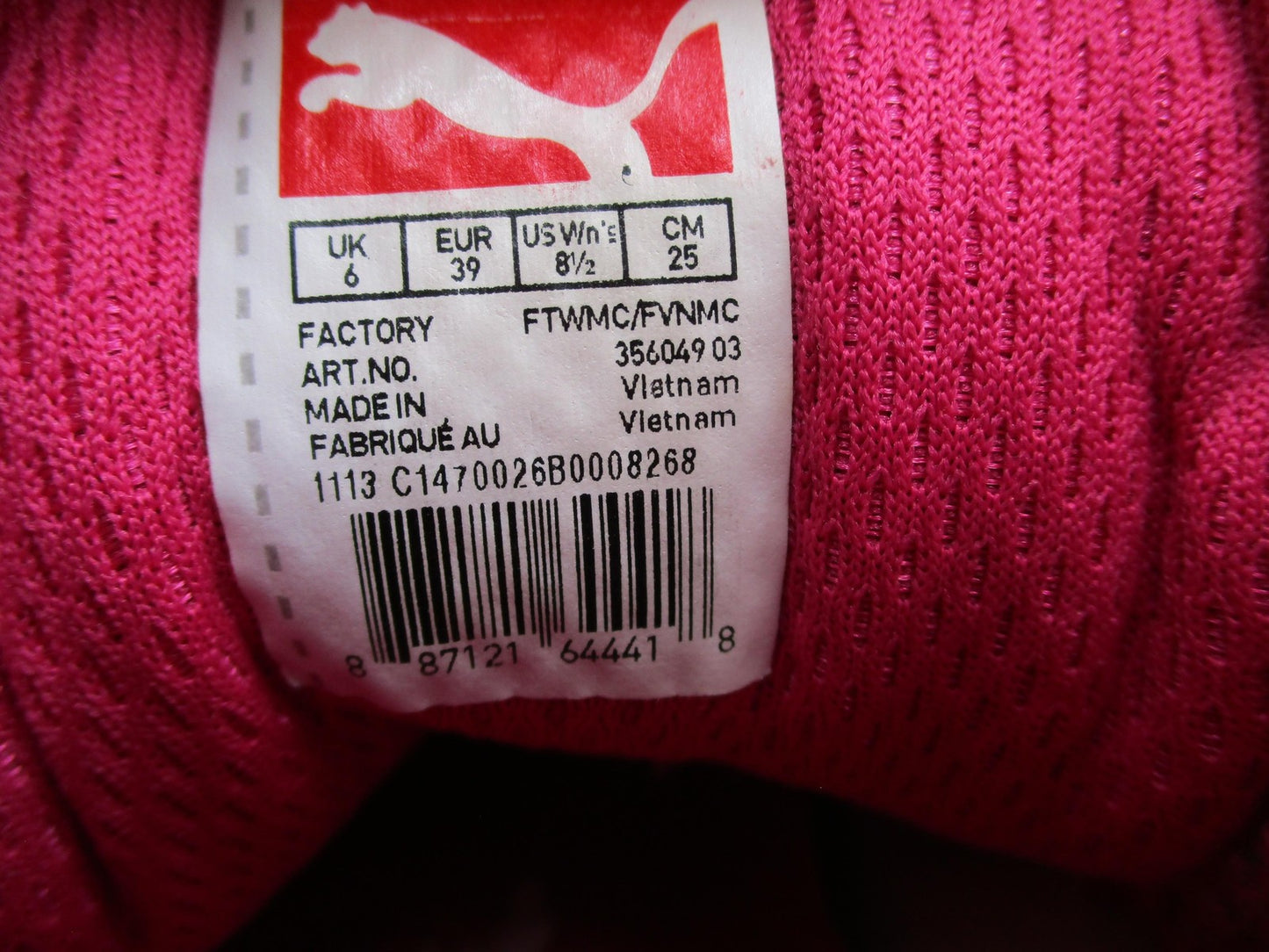 Puma Sportlifestyle Shoes Womens Size 8.5 Pink Suede High Top Wedge 356049-0310