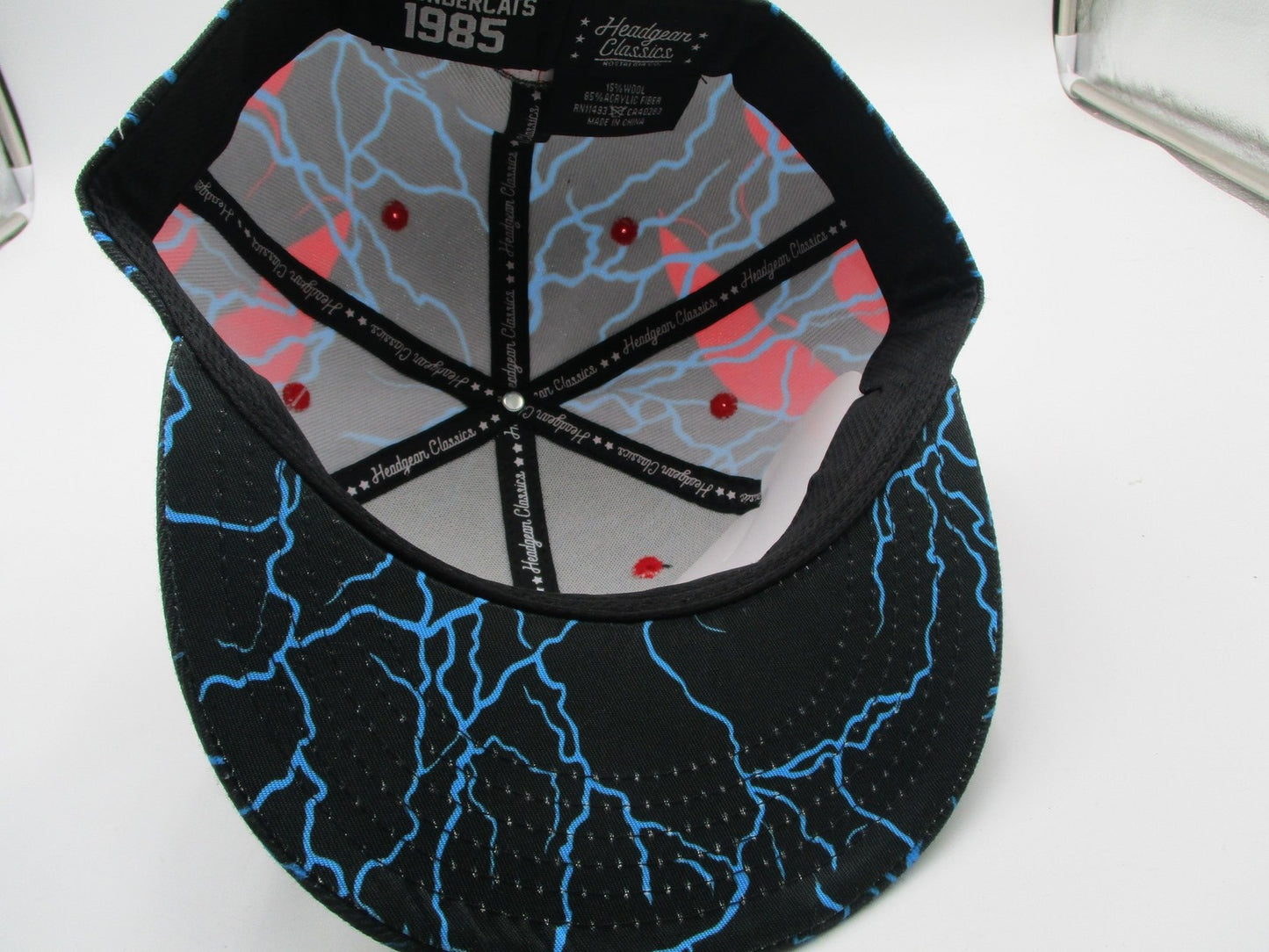 Headgear Classics ThunderCats Hat Cap Fitted Mens 7 5/8 Black Lightning 198510