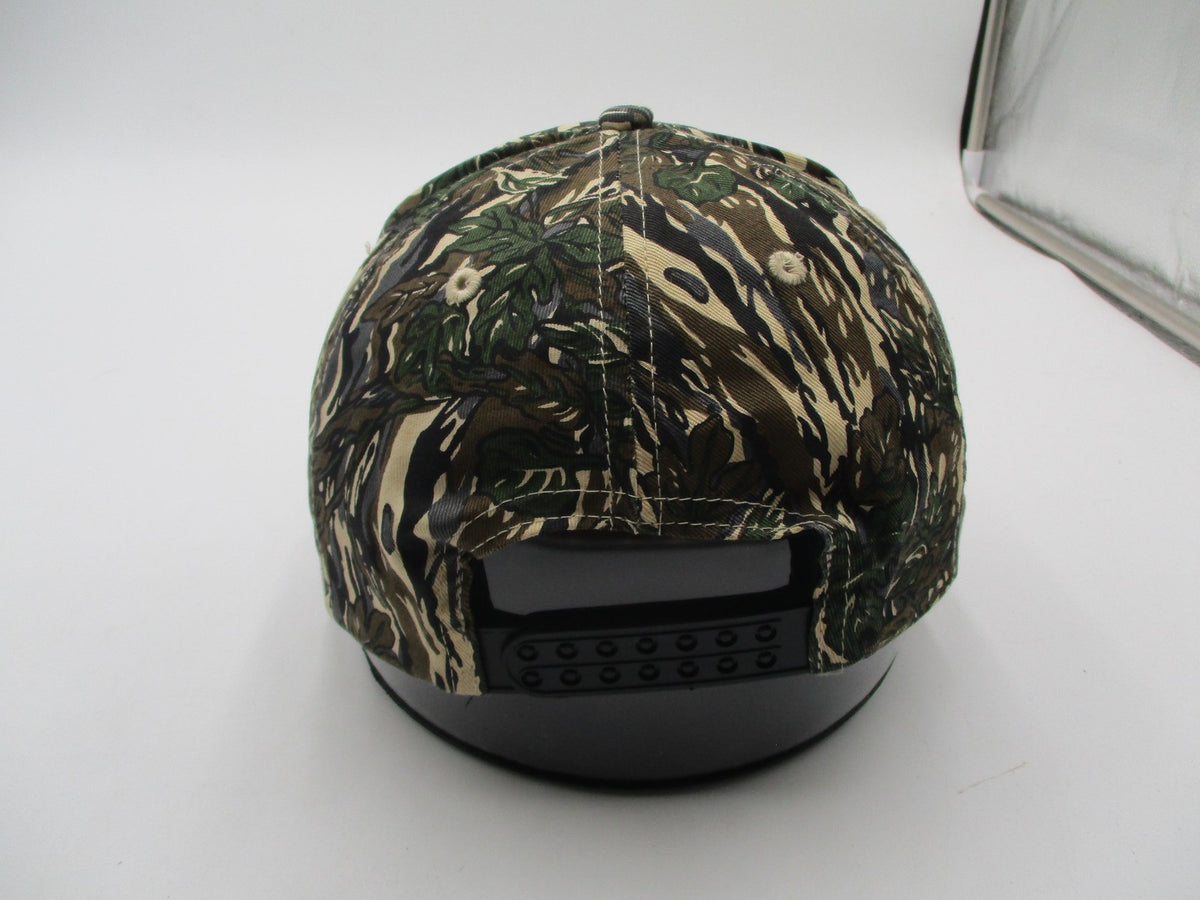 Cobra Hat Cap Snap Back Mens One Size Green Camo C&F Logo Twill Hunting6