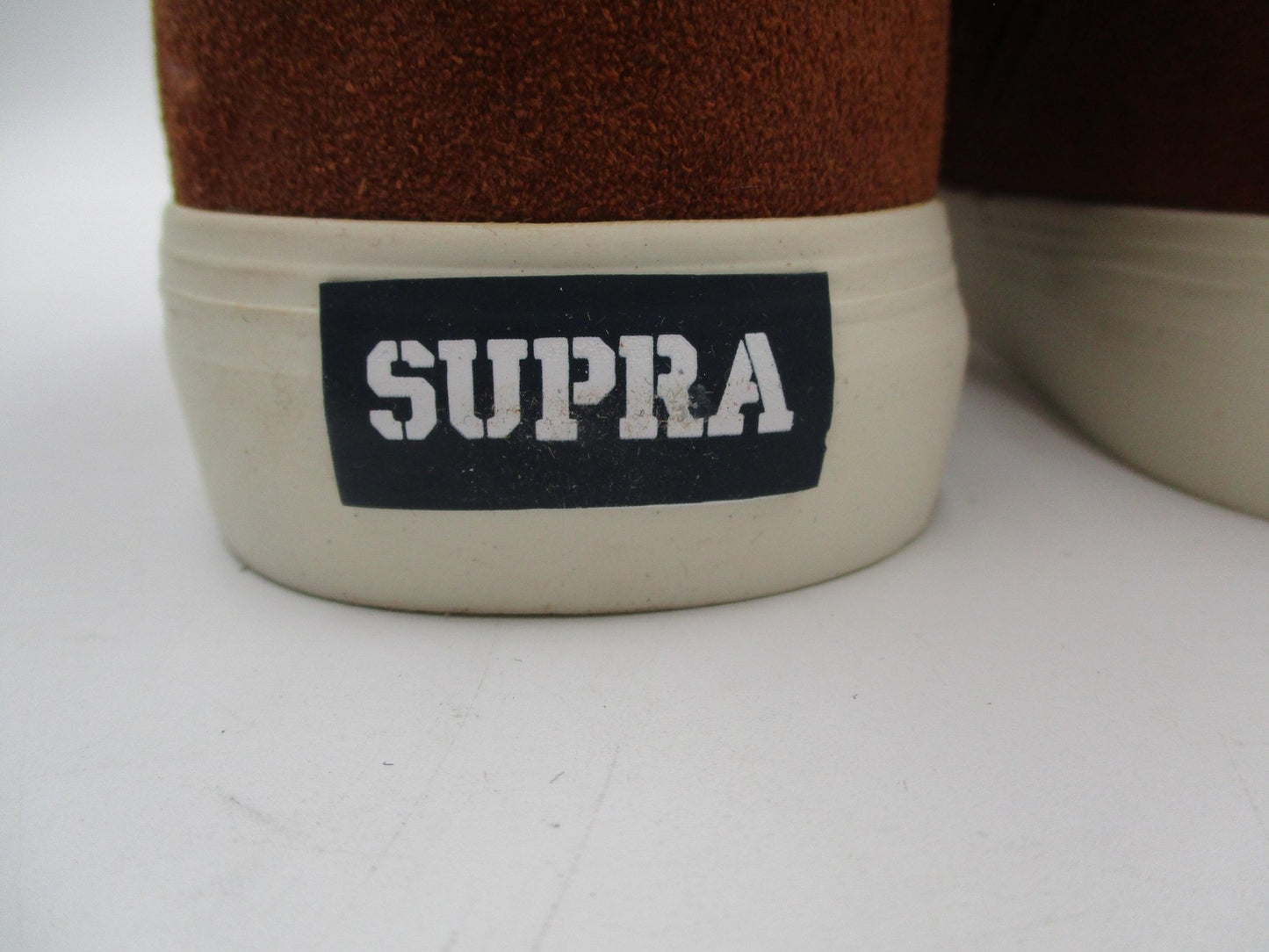 Supra Skytop Muska 001 Shoes Kids Size 5 Brown Suede High Top Skate Sneakers12