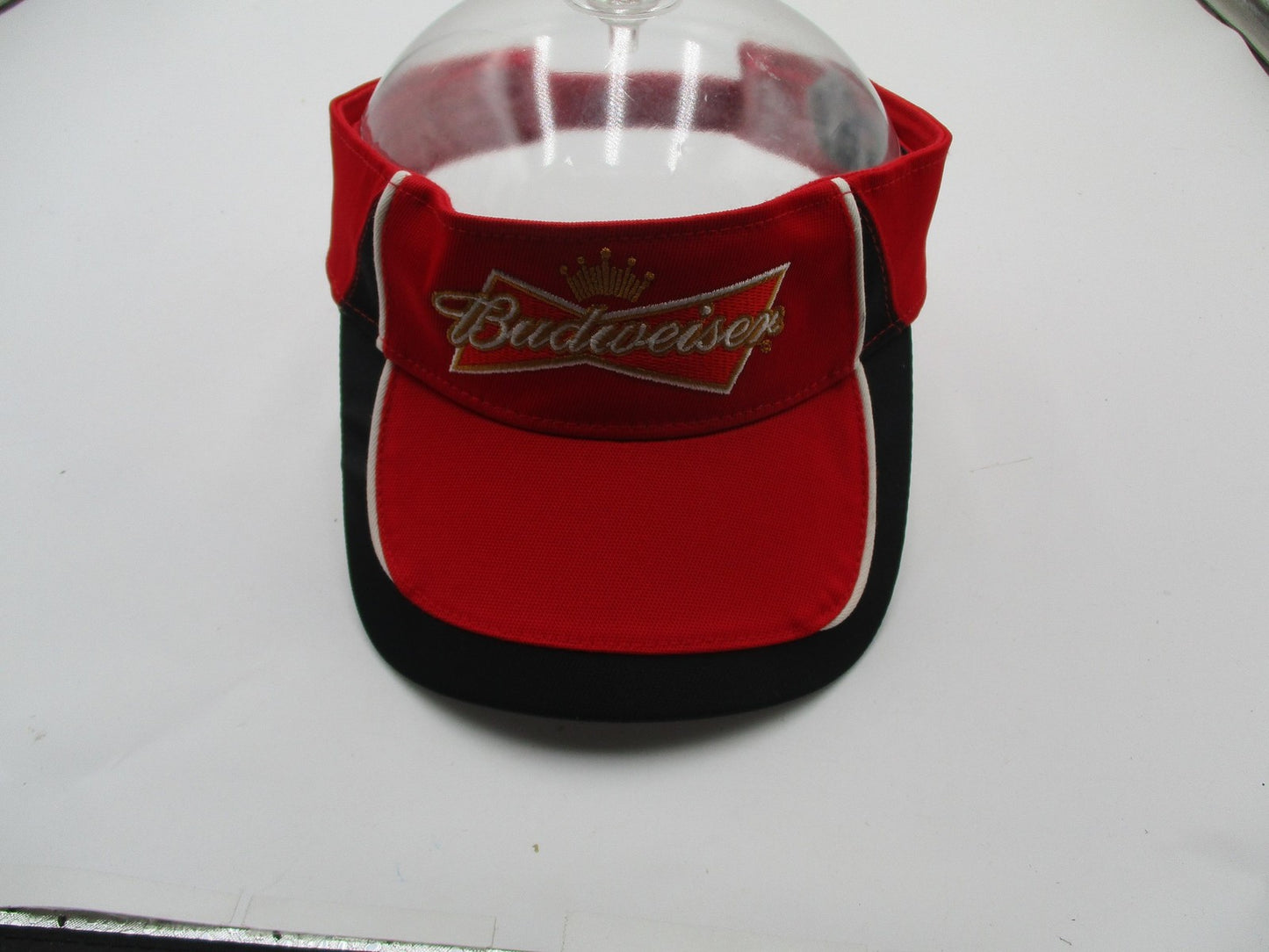 Kevin Harvick Budweiser Hat Cap Visor One Size Red NASCAR Auto Racing Mens Chase1