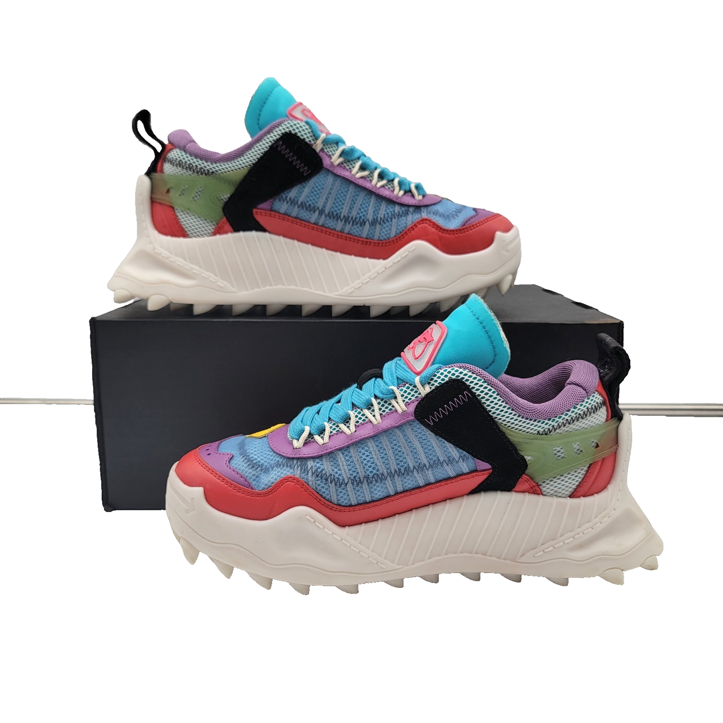 Off White ODSY 1000 RED MULTICOLOR size 37 OWIA180S20FAB001 8418