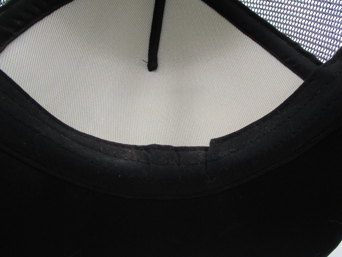 Miller Genuine Draft Black Trucker Hat Mesh Snapback Beer Logo Cap Adjustable8