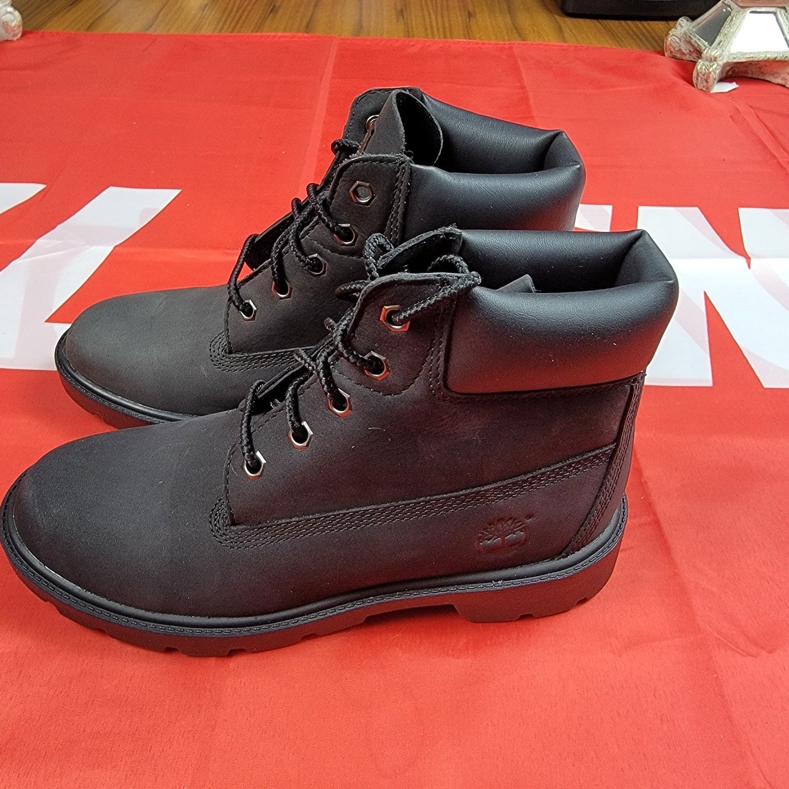 Timberland 6 Inch Classic Boots Men's Sz 4, Black TB0109101