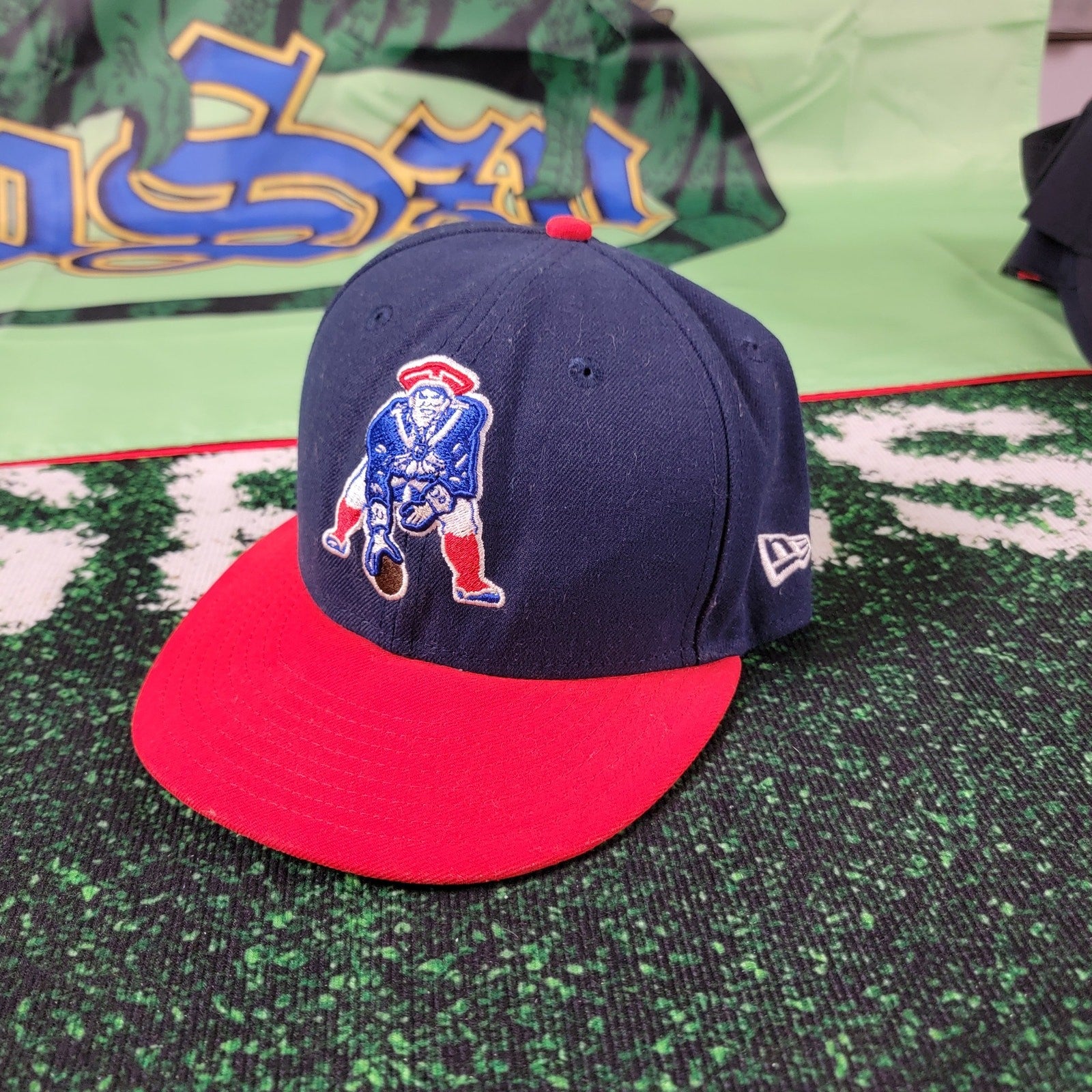 New Era New England Patriots SNAPBACK CAP Blue/Red 7 3/40