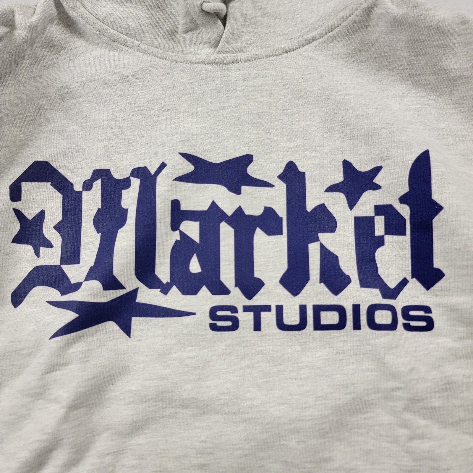 Market Studios Pixelated Logo Hoodie Sz M