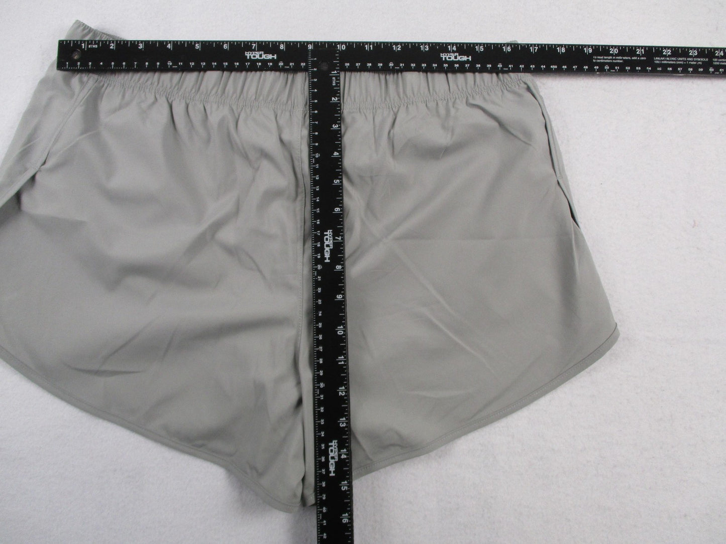 New Balance Sport Shorts Womens L Gray Running Activewear Lightweight