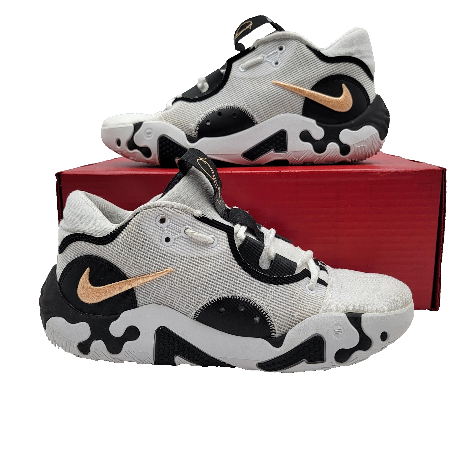 Nike PG 6 'Orange Chalk' Sz 7.5 DC1974101