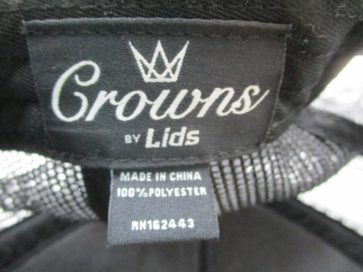 Crowns By Lids Rich Forever Hat Cap Snap Back Mens One Size Black Gold Lettering10