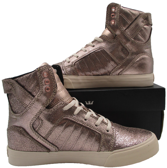 Supra Skytop Muska 001 Shoes Kids Size 5 Rose Gold High Top Skate 58003675M0