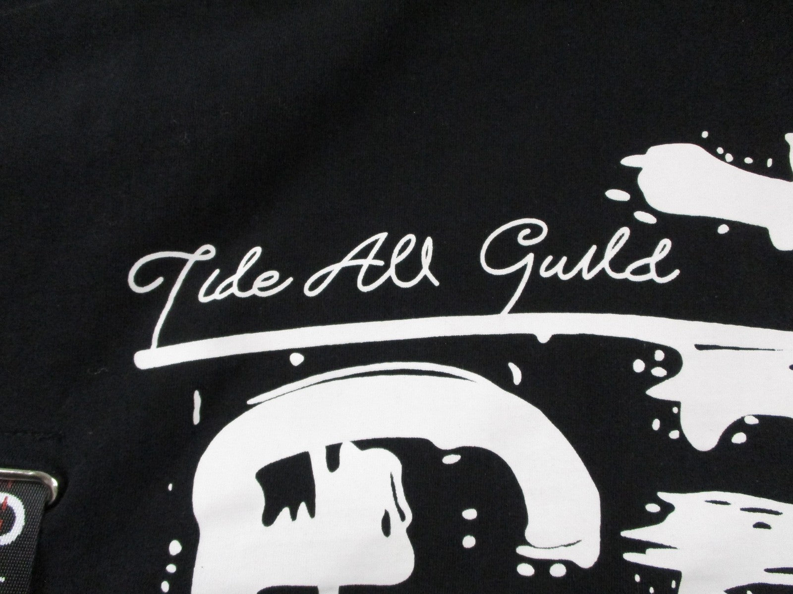 XYXIONGMAO Shirt Mens Large Black Hooded Tide All Guild Graphic Streetwear Tee2
