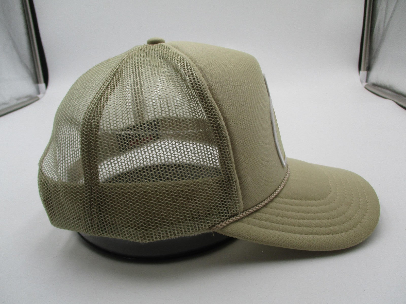 Otto Cactus Desert Hat Cap Snap Back Mens One Size Beige Trucker Mesh Patch7