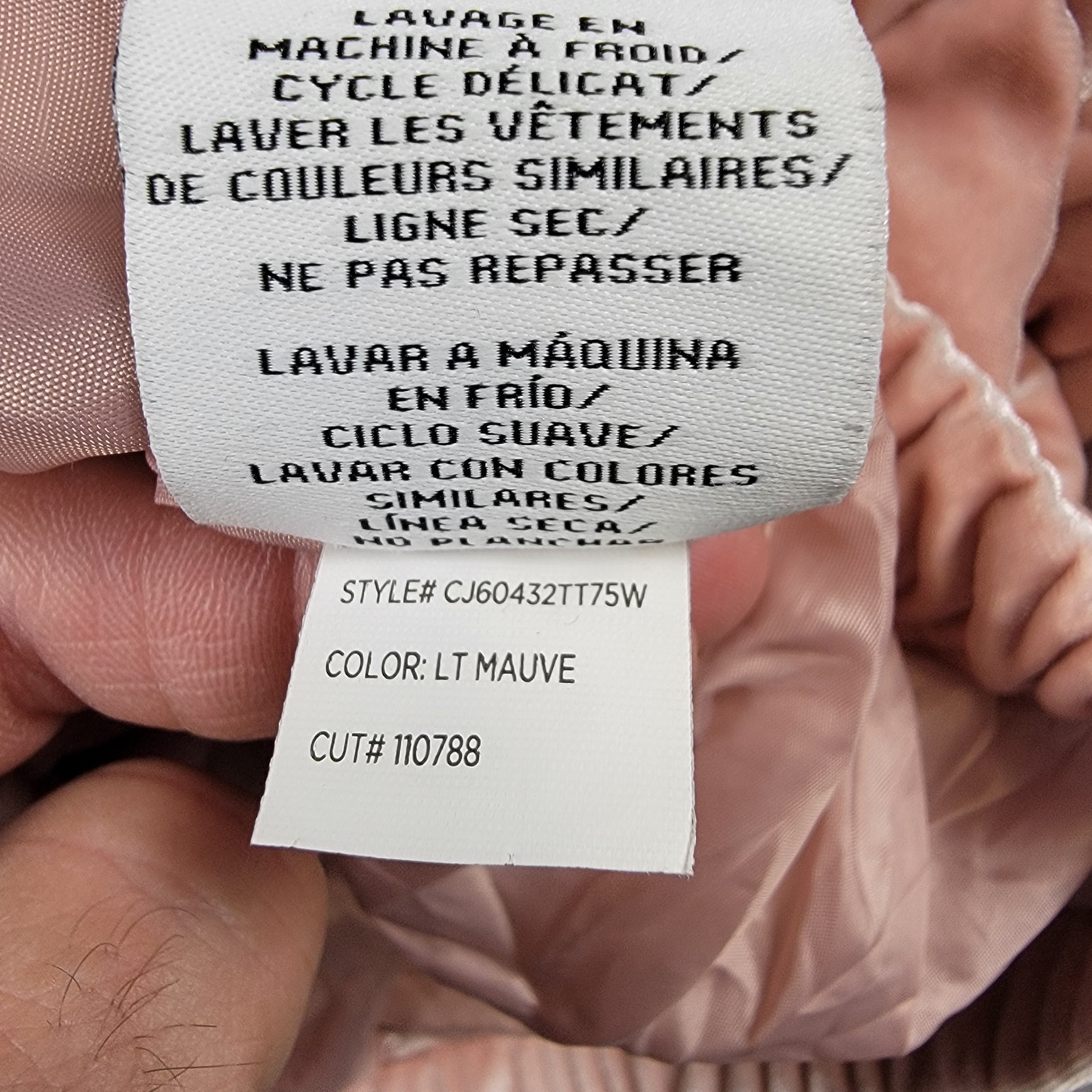 Celebrity Pink XL Pink Velvet Faux Leather Puffer Jacket Women’s