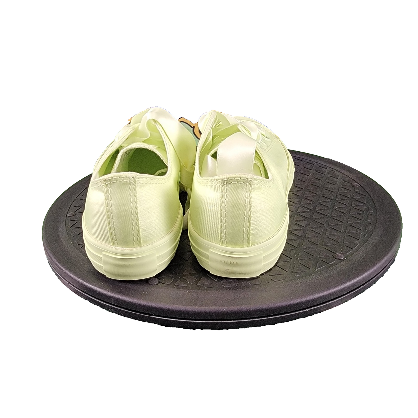 Converse CTAS Big Eyelets OX Tinker Bell Barely Volt Junior Size 4Y 661876C2