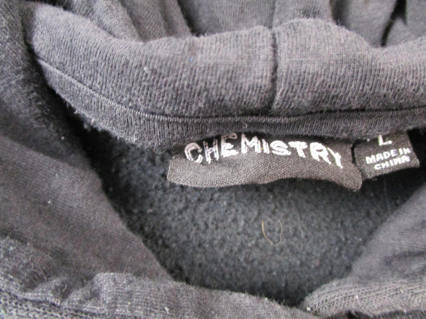 Chemistry Hoodie Mens Large Black Fleece Sweatshirt "1969" Camaro Retro Graphic4