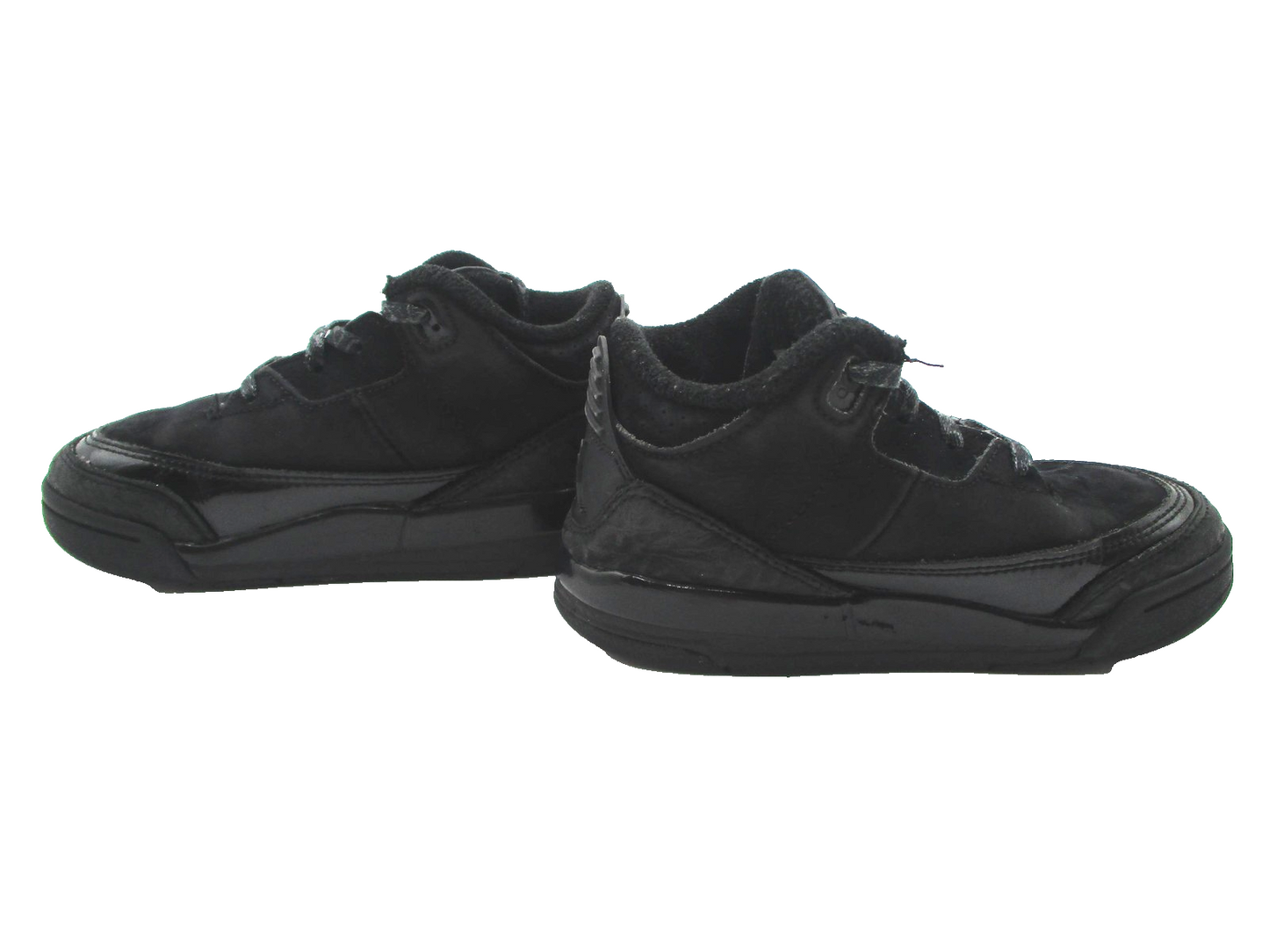 Jordan Kids Size 10C 'Black Cat' Suede Retro Basketball Sneakers DM0968001 1T91