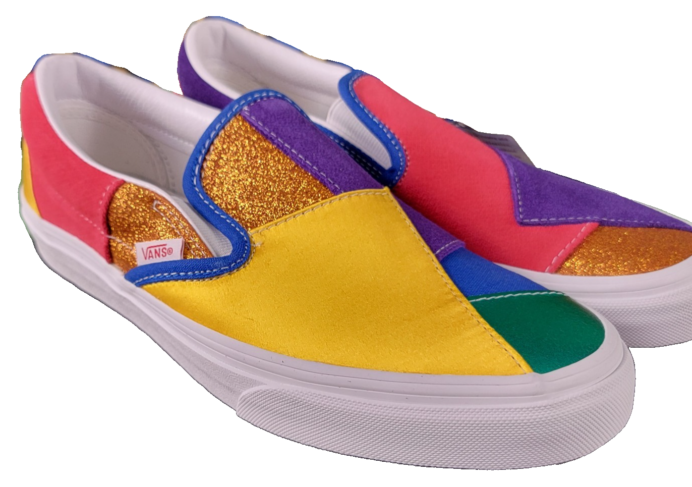 VANS Classic SlipOn Pride (Patchwork) Men Size 7 | Women Size 8.5 VN0A33TB44B12