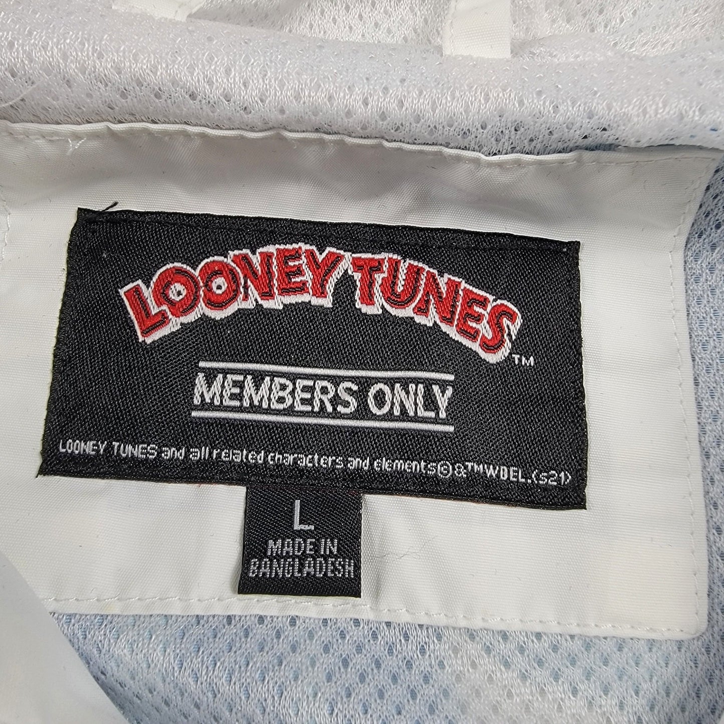 Members Only Hoodie Space Jam A New Legacy Sz L3