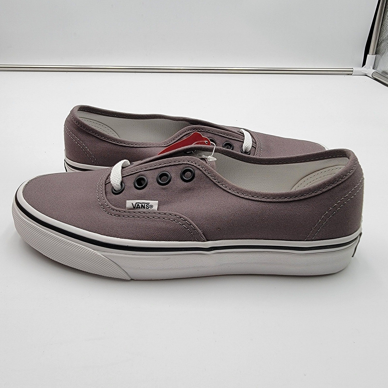 Vans Authentic Pewter Sneakers Sz 5.5M/7W VN000JRAPBQ0