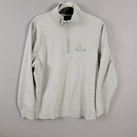 Vineyard Vines 1/3 Zip Super Bowl Miami Sz L