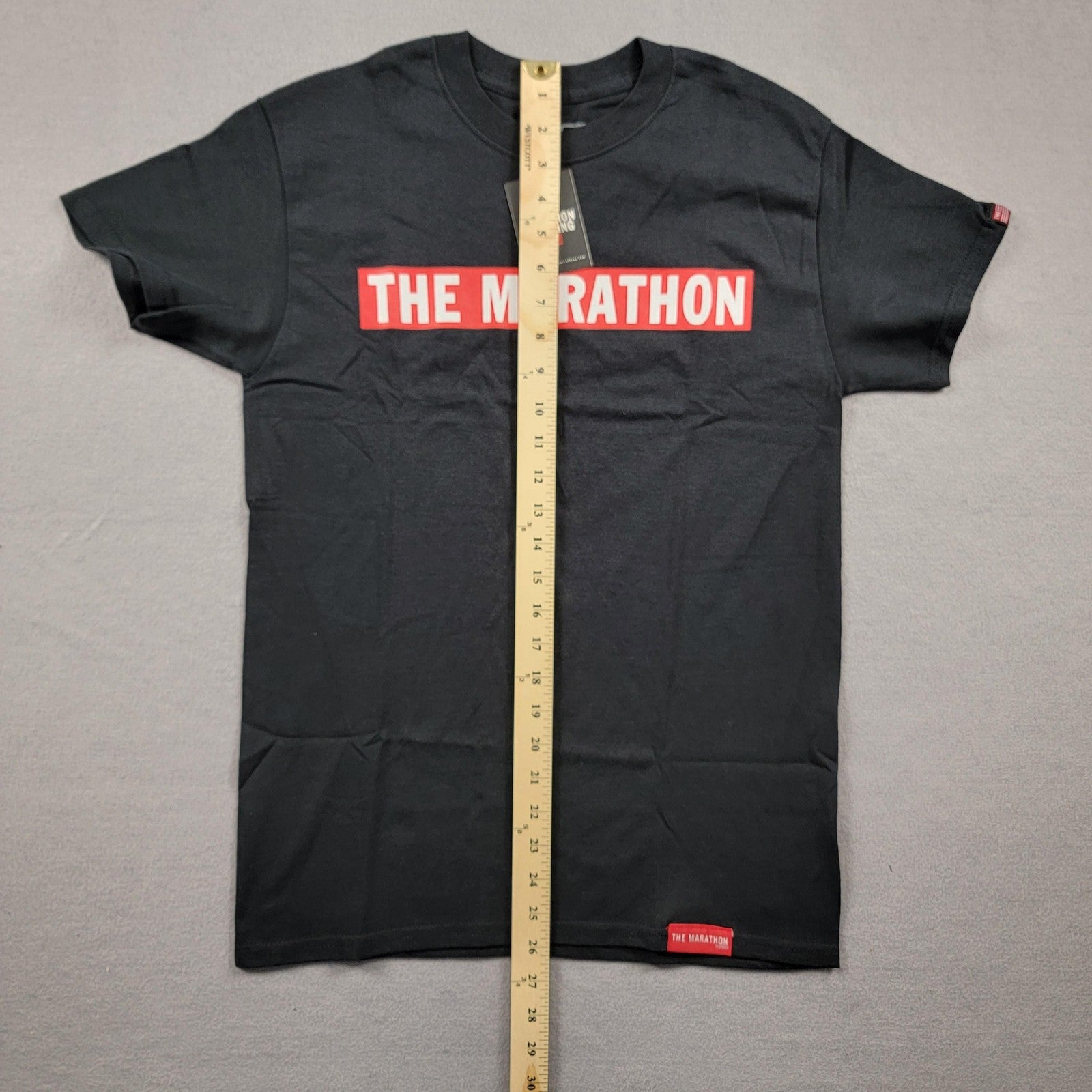 The Marathon Clothing Shirt Mens Small Black THE MARATHON Box Logo TMC Graphic9