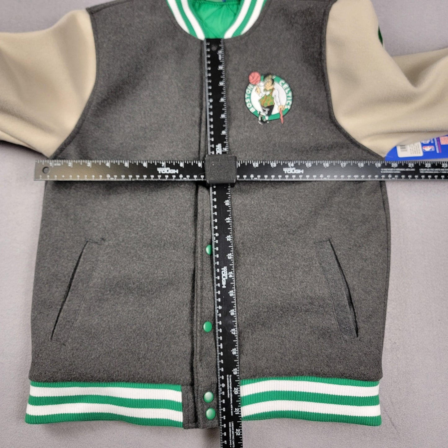 Boston Celtics Jacket Youth 1820 NBA Basketball Varsity Ultra Game
