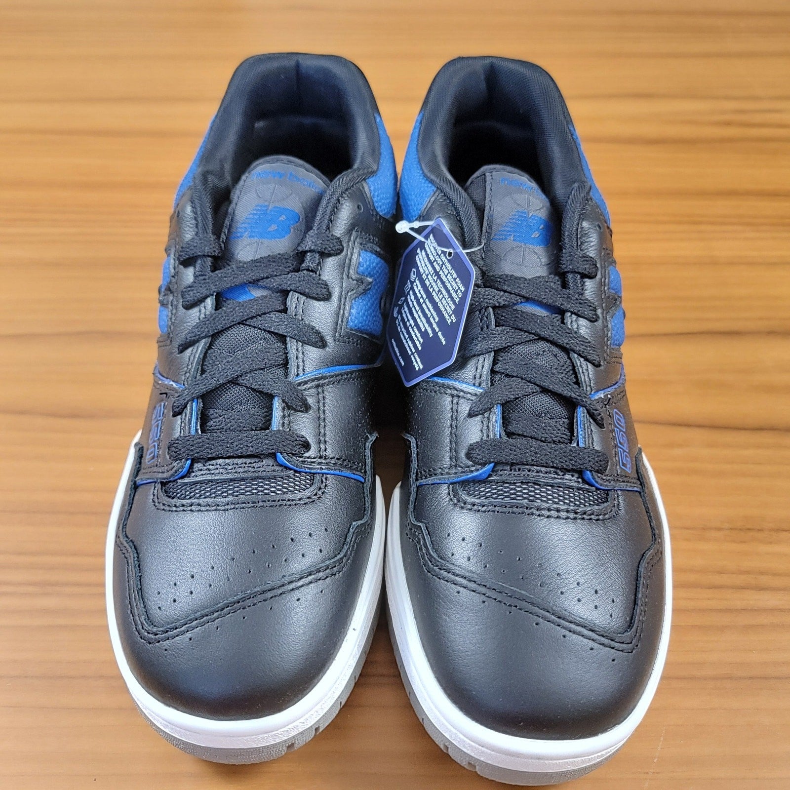 New Balance 550 'Black Blue Groove' Mens Sz 10 BB550PLB2