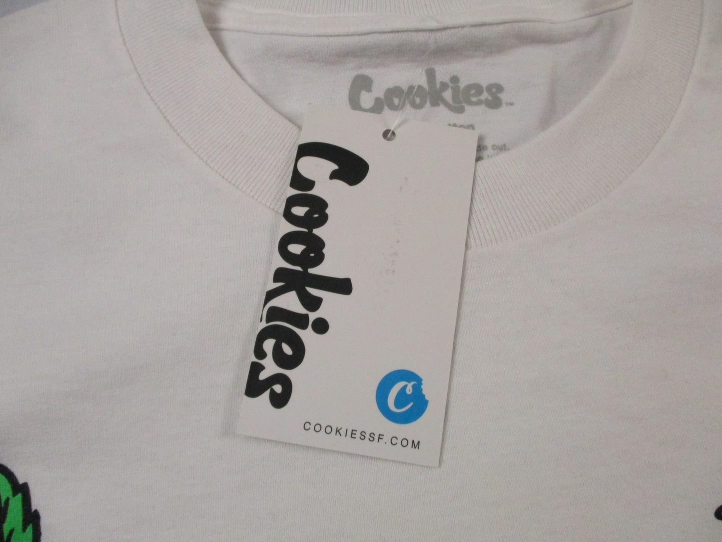 Cookies Shirt Mens Med White Garden Of Life Peace Streetwear Graphic Tee 1378797
