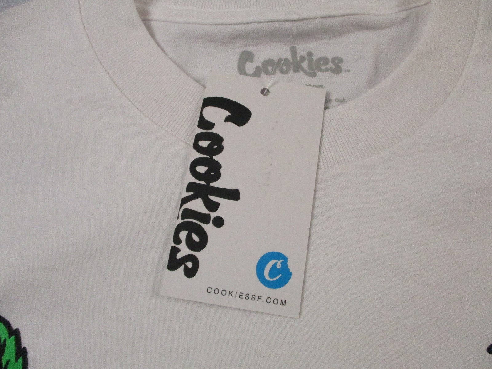 Cookies Shirt Mens Med White Garden Of Life Peace Streetwear Graphic Tee 1378797