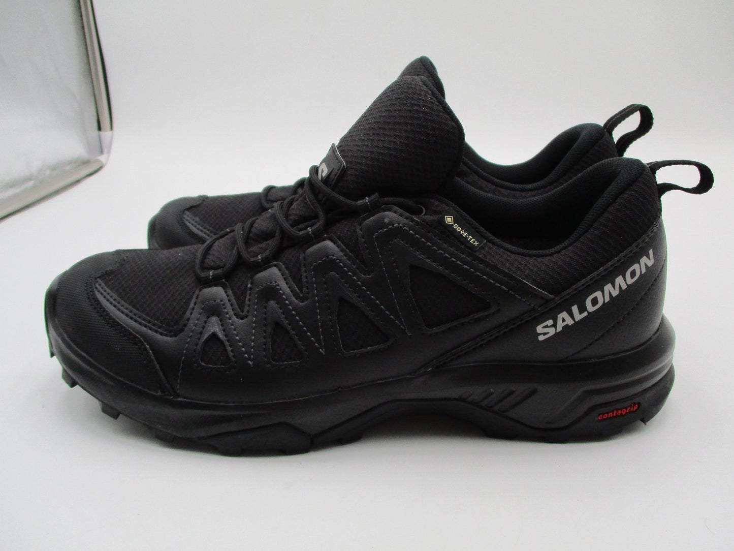 Salomon X Braze GTX Shoes Mens Size 8.5 Black Gore-Tex Trail Hiking 4718044