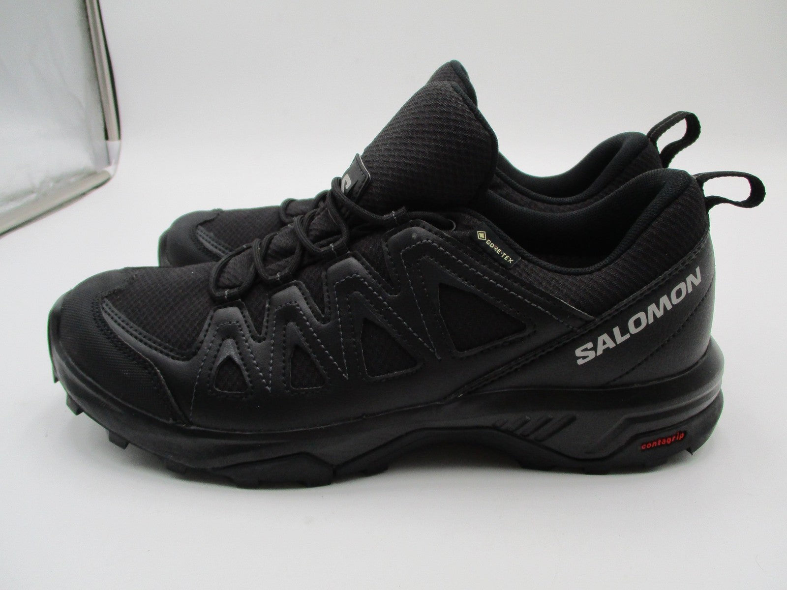 Salomon X Braze GTX Shoes Mens Size 8.5 Black Gore-Tex Trail Hiking 4718044
